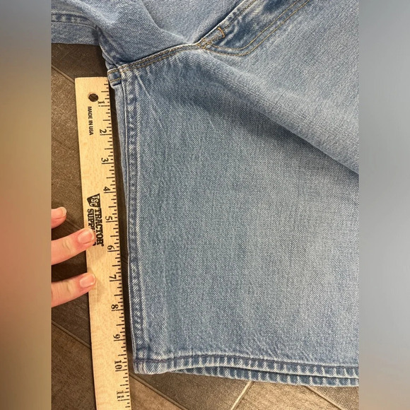 NEW Snacks by Mother High Waisted Twizzy Knee Shorts - Picture 6 of 11